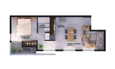 Departamento - Nueva Cordoba