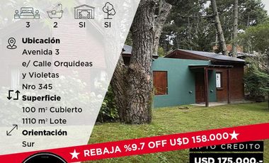 Casa a la venta en Costa del Este - Av. 3 entre Orquídeas y Violetas  al 345