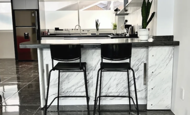 Departamento amoblado en renta en Colonia Cuauhtémoc