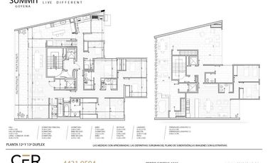 4° Piso - 265 m2 totales -Excelente 5 amb c/ dependecia