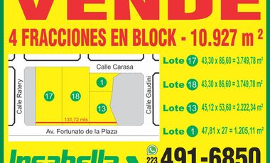 Terreno en venta en General Pueyrredón, Mar del Plata