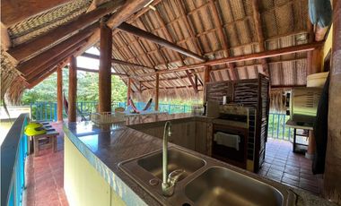 Se arrienda Casa Campestre con salida a la Playa en Palomino