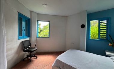 Se arrienda Casa Campestre con salida a la Playa en Palomino