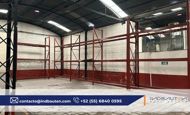 IB-CM0564 - Bodega Industrial en Renta en Miguel Hidalgo, 1,460 m2.