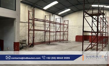 IB-CM0564 - Bodega Industrial en Renta en Miguel Hidalgo, 1,460 m2.