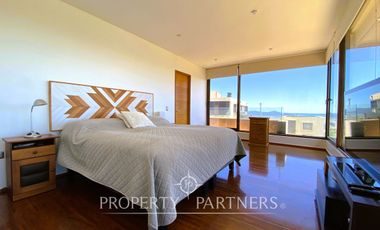 Alto Lafquén luminosa casa mediterránea con vista