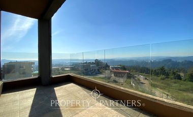 Alto Lafquén luminosa casa mediterránea con vista