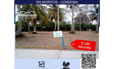 VENTA DE LOTE CERCA A LA PLAYA EN MOÑITOS - CÓRDOBA