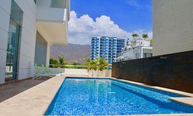 Apartamento en venta en  Bello Horizonte, Santa Marta, Colombia