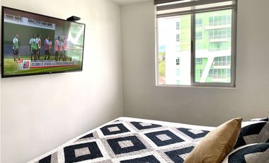 ALQUILER APARTAMENTO AMOBLADO ARMENIA SOBRE AV 19 CERCA A LA CRQ