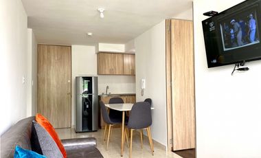 ALQUILER APARTAMENTO AMOBLADO ARMENIA SOBRE AV 19 CERCA A LA CRQ