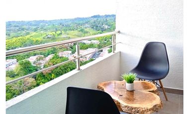 ALQUILER APARTAMENTO AMOBLADO ARMENIA MAGNIFICO CONJ CAMPESTRE