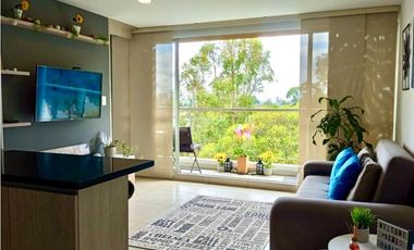 ALQUILER APARTAMENTO AMOBLADO ARMENIA EN MAGNIFICO CONJ CERRADO