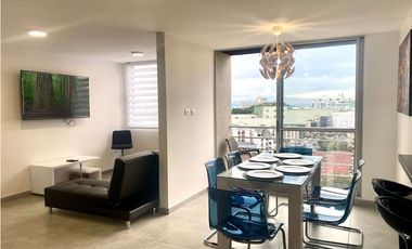 ALQUILER APARTAMENTO AMOBLADO ARMENIA GENIAL UBICACION Y VISTA