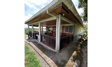 VENTA DE FINCA PRODUCTORA DE CAFE, PLATANO Y TURISMO