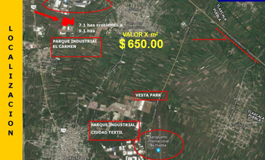 Parque Industrial Huejotzingo