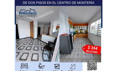 SE VENDE APARTAMENTO DE DOS PISOS EN EL CENTRO DE MONTERA