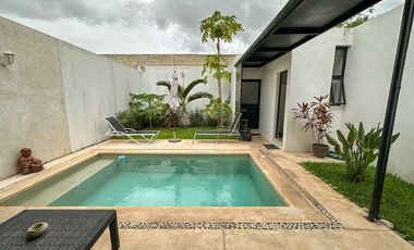 Venta de villa de 2 habitaciones en Temozón Norte