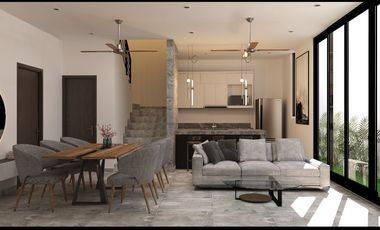Townhouse en venta en zona de cholul