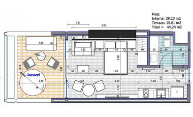 Apartasuitecon jacuzzi y permiso turistico