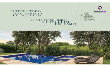 VENTA LOTES CONDOMINIO CAMPESTRE SECTOR PUEBLITO CAFETERO PEREIRA