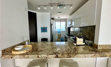 ARRIENDO EN CARTAGENA APARTAMENTO FRENTE A LA BAHA DE CASTILLOGRANDE