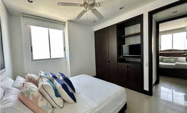 ARRIENDO EN CARTAGENA APARTAMENTO FRENTE A LA BAHA DE CASTILLOGRANDE