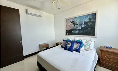 ARRIENDO EN CARTAGENA APARTAMENTO FRENTE A LA BAHA DE CASTILLOGRANDE