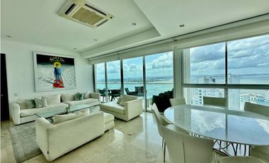 ARRIENDO EN CARTAGENA APARTAMENTO FRENTE A LA BAHA DE CASTILLOGRANDE