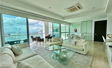 ARRIENDO EN CARTAGENA APARTAMENTO FRENTE A LA BAHA DE CASTILLOGRANDE