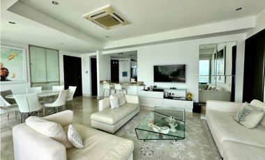 ARRIENDO EN CARTAGENA APARTAMENTO FRENTE A LA BAHA DE CASTILLOGRANDE