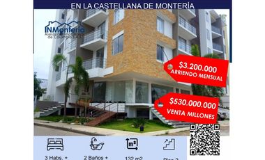 SE VENDE  APARTAMENTO EN ZONA NORTE DE MONTERIA
