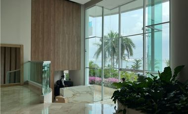 Apartamento Bocagrande sobre la bahia