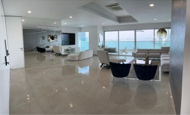 Apartamento Bocagrande sobre la bahia