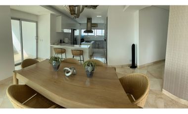 Apartamento Bocagrande sobre la bahia