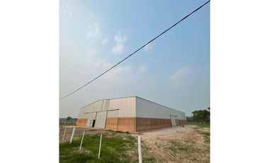 Galpón 1500m2 sobre ruta 11 a estrenar!!