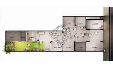 Arriendo local en exclusiva plazoleta en La Ceja- centro