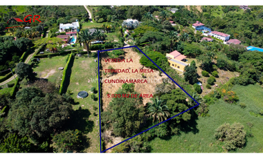 Venta Lote La Trinidad La Mesa Cundinamarca