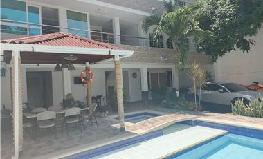 En venta casa campestre con 7 alcobas, amoblada, sector de Gaira|02