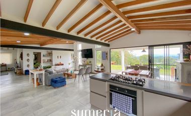 Casa en parcela para la venta en el Carmen de Viboral