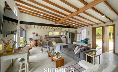 Casa en parcela para la venta en el Carmen de Viboral