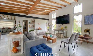 Casa en parcela para la venta en el Carmen de Viboral