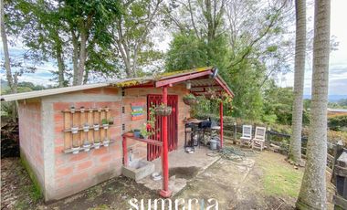 Casa en parcela para la venta en el Carmen de Viboral