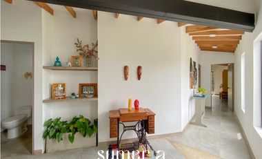 Casa en parcela para la venta en el Carmen de Viboral