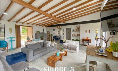 Casa en parcela para la venta en el Carmen de Viboral