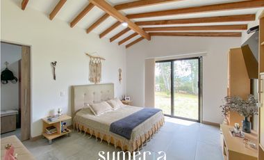 Casa en parcela para la venta en el Carmen de Viboral