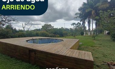 Finca en arriendo- Rionegro- Sector ojo de agua