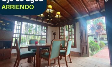 Finca en arriendo- Rionegro- Sector ojo de agua