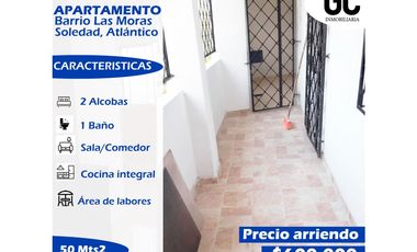 Se arrienda Apartamento Barrio las moras - Soledad