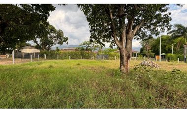 Lote esquinero en parcelación en venta Tienda Nueva Palmira Valle